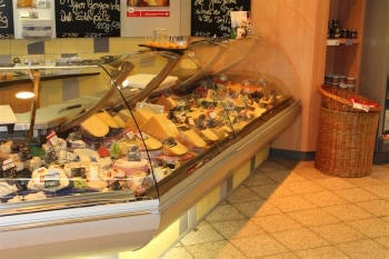 comptoir réfrigéré droit produits frais