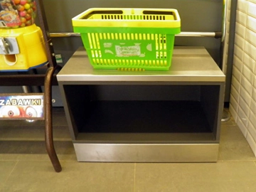 poteau de séparation inox