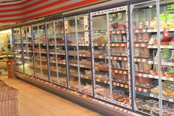 rayonnage réfrigéré fruits légumes