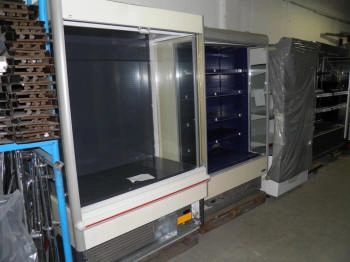 rayonnage réfrigéré vitrine ouverte